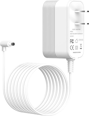 15V DC Power Adapter for Belkin Boost Charge Pro Compatible with Belkin WIZ009 K7SWIZ009 WIZ010 WIZ016 WIZ017 WIZ017TT WH BK 3-in-1 Charging Station 2ACR040G NJ 2ACR040GNJ Power Cord Charger in Saudi Arabia