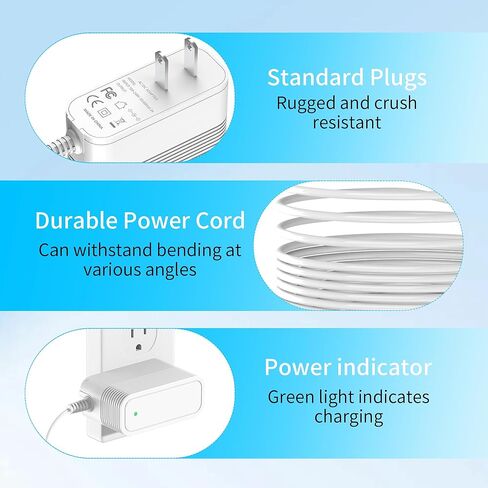 15V DC Power Adapter for Belkin Boost Charge Pro Compatible with Belkin WIZ009 K7SWIZ009 WIZ010 WIZ016 WIZ017 WIZ017TT WH BK 3-in-1 Charging Station 2ACR040G NJ 2ACR040GNJ Power Cord Charger in Saudi Arabia