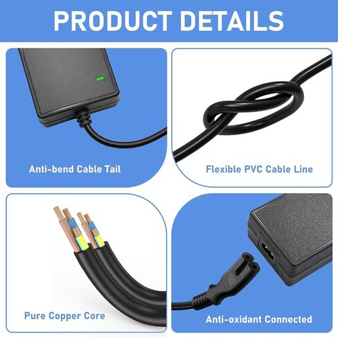19V Power Cord Charger Adapter Compatible with Intel NUC 13 10 14 12 11 Pro Kit Mini NUC10i7FNH Power Supply Replacement PERFEIDY Power Supply Cord Charger PSU in Saudi Arabia