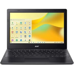 acer Chromebook 311 Laptop, 11.6" HD(1366x768) LCD Laptop, Intel Celeron N4500, 4GB LPDDR4X, 64GB eMMC, Webcam, WiFi 5, Chrome OS, Star Black, TWE Mouse Pad in Kuwait