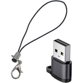 USB A to USB C Adapter, 480Mbps Data Transfer and 5V2A Charging, Widely Use with Phones, Tablets, and More in Saudi Arabia