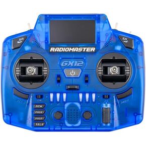 وحدة تحكم الراديو RadioMaster GX12 Crush Dual-Band Gemini-X ExpressLRS M2 (رمادي) in Kuwait