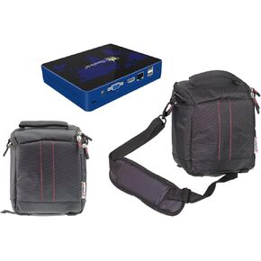 Navitech Black Mini PC Bag Case Compatible With CHUWI HiBox Smart Mini PC in Saudi Arabia