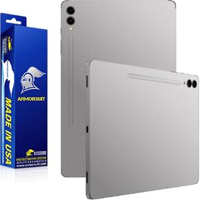 ArmorSuit 2 حزمة من غلاف الفينيل المعدني المصنوع من الألومنيوم (غلاف كامل) لجهاز Samsung Galaxy Tab S9+ 12.4" MilitaryShield - صنع في الولايات المتحدة الأمريكية in Kuwait