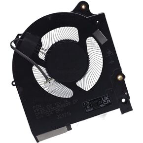 Deal4GO CPU & GPU Graphics Cooling Fan 6GD3H 06HH2 0VGY4 Replacement for Dell Alienware M15 R7 M15 R6 M15 R5 Ryzen (2021) in Kuwait