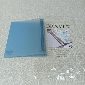 BRXVLT Loose-leaf binders Durable Polypropylene Loose-Leaf Binder Office & School Supplies in Saudi Arabia