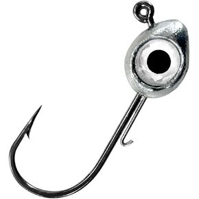 15/10 PCS Fishing Eyes Jigs Swimbait Jig Head - 3D Eyes Saltwater Jig Heads for Fishing 3/8 1/4 3/16 oz Jig Head, Trout Bass Hook Freshwater Walleye Striper Walleye Jigheads in Kuwait