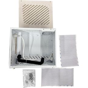 Fabater F2 Mini ITX Case, Compact PC Case with Acrylic Side Panel, 294x250x160mm, Fits 280mm GPU and 5 x 90 mm Fans, with 120mm Liquid Cooling Support in Kuwait
