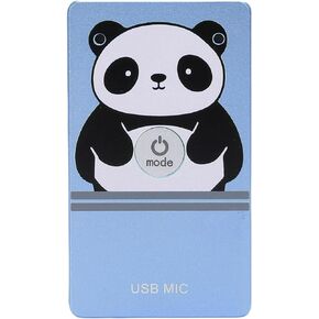 ميكروفون USB للكمبيوتر، ميكروفون USB لإلغاء الضوضاء بقناتين 360 درجة لاقط صوت متعدد الاتجاهات لألعاب تسجيل البث المباشر (أزرق) in Kuwait