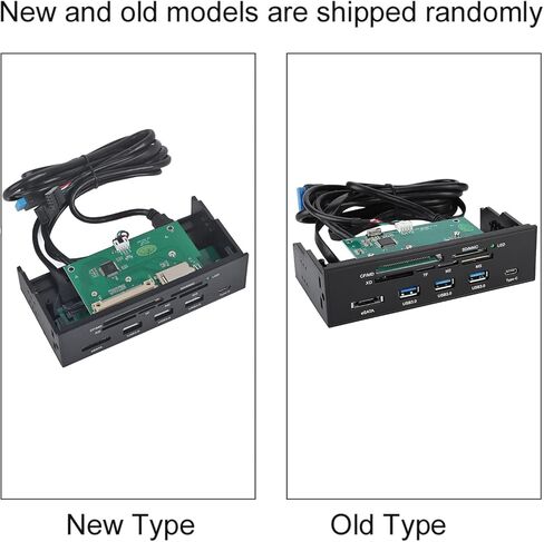 STW 3125 6 in 1 High Speed USB 3.0 and eSATA Internal Card Reader Multi Function Front Panel for PC Dashboard, Supports CF MS SD XD M2 MS Pro Duo Cards,5.25 inch Drive Bay in Saudi Arabia