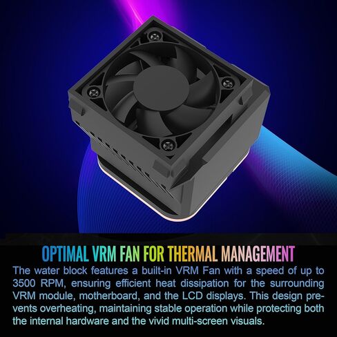 مبرد سائل Thermaltake MINECUBE 360 Ultra CPU؛ متوافق مع إنتل/إيه إم دي؛ 3 × 120 مم 500 ~ 2000 دورة في الدقيقة سوافان EX ARGB؛ ماج فورس 2.0. شاشات LCD 4X 3.95 TFT؛ شفرات المروحة القابلة للتبديل؛ أسود؛ CL-W481-PL12SW-A in Saudi Arabia