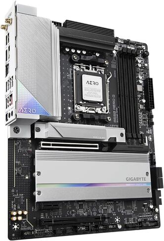 GIGABYTE B650 AERO G 1.0 AMD AM5 ATX Motherboard 4x DDR5~128GB,3x PCIe x16, 3x M.2, 4x SATA 6, 7x USB 3.2, 1x USB-C, 2x USB 2.0 in Saudi Arabia