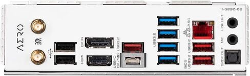 GIGABYTE B650 AERO G 1.0 AMD AM5 ATX Motherboard 4x DDR5~128GB,3x PCIe x16, 3x M.2, 4x SATA 6, 7x USB 3.2, 1x USB-C, 2x USB 2.0 in Saudi Arabia