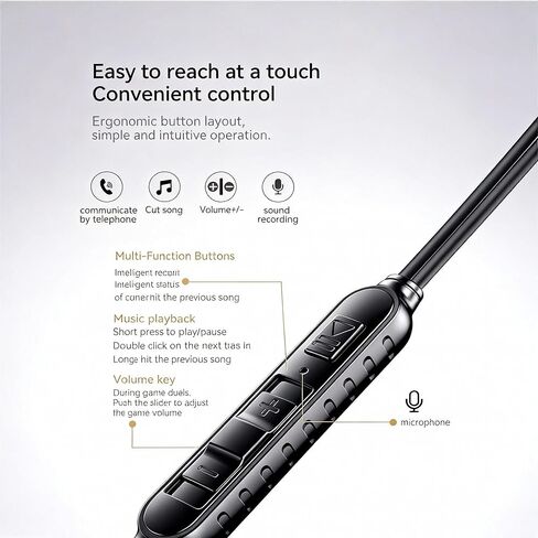 Type-C Volume Control in Ear Headphones–Professional Noise Isolating Ear Buds-Clear Sound,Suitable formobile phones/MP3/laptops/tablets,and Most USB-C Jack Devices in Saudi Arabia