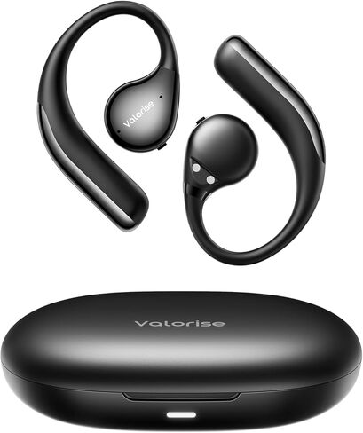 سماعات رأس T60 لاسلكية للتوصيل العظمي، سماعات أذن OWS مفتوحة مع خطافات للأذن، بلوتوث 5.4، خفيفة الوزن وقوية، وقت تشغيل 25 ساعة، مقاومة للماء IPX6، لركوب الدراجات واليوجا وتمارين الجيم in Kuwait