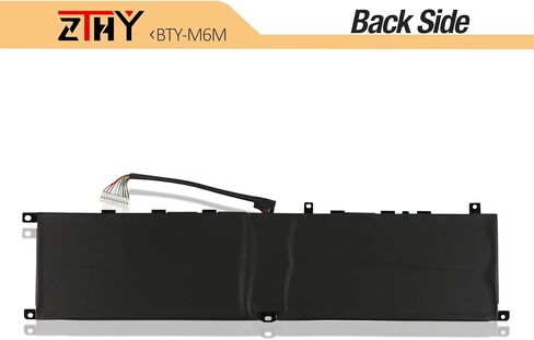 BTY-M6M Battery Replacement for MSI GS66 Stealth 10SE 10SF 11UE 11UH GE66 Raider GE76 Raider GE76 Dragon Tiamat 10SD 10SE 10UE 10UG 10UH 11UE 11UG WS66 10TK 10TL WE76 11UK 11UM Creator 15 A10SD A10SE in Saudi Arabia