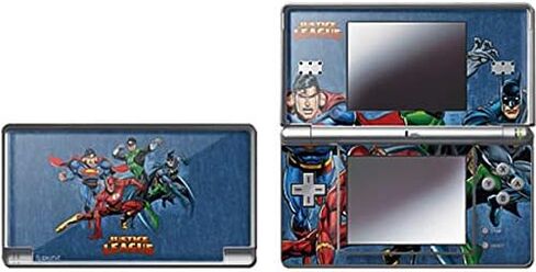 Skinit Decal Gaming Skin Compatible with DS Lite - Officially Licensed Warner Bros Justice League Heroes Design in Saudi Arabia