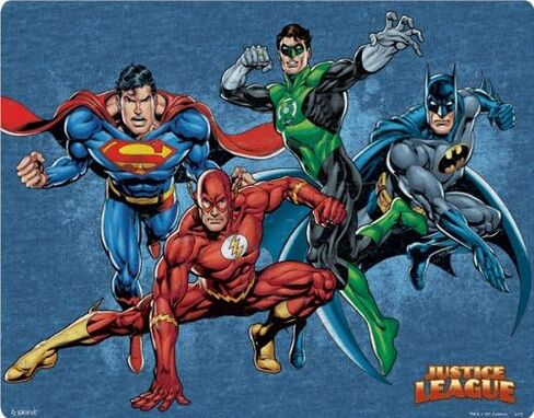 Skinit Decal Gaming Skin Compatible with DS Lite - Officially Licensed Warner Bros Justice League Heroes Design in Saudi Arabia