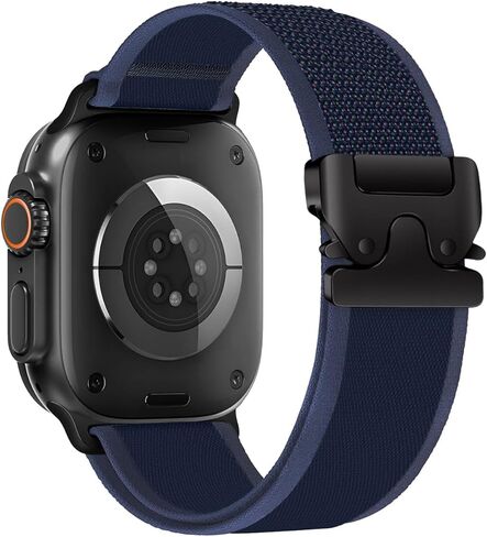 Trail Loop متوافق مع Apple Watch Ultra 3/Ultra 2/Ultra Band، 49 مم 46 مم 45 مم 44 مم سوار ساعة من النايلون المتين مع مشبك باراشوت لساعة iWatch SE 3/SE 2/SE Series 11 10 9 8 7 6 5 4 للرجال والنساء in Kuwait