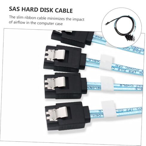 Mini Mini SAS Data Cable Internal Hard Drive Adapter Cord for Computer Storage Controllers Compatible with Pcie Port in Saudi Arabia