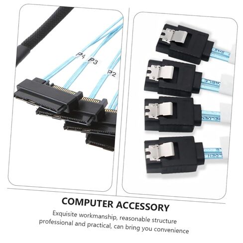 Mini Mini SAS Data Cable Internal Hard Drive Adapter Cord for Computer Storage Controllers Compatible with Pcie Port in Saudi Arabia