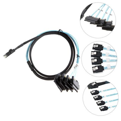 Mini Mini SAS Data Cable Internal Hard Drive Adapter Cord for Computer Storage Controllers Compatible with Pcie Port in Saudi Arabia