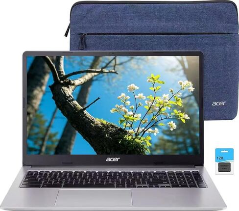 كمبيوتر محمول acer Chromebook 311، كمبيوتر محمول LCD مقاس 11.6 بوصة عالي الدقة (1366 × 768)، Intel Celeron N4500، 4 جيجابايت LPDDR4X، 64 جيجابايت eMMC، كاميرا ويب، WiFi 5، نظام تشغيل Chrome، أسود ستار، لوحة ماوس TWE in Kuwait