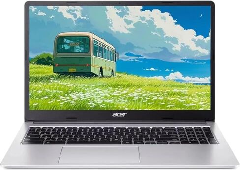 كمبيوتر محمول acer Chromebook 311، كمبيوتر محمول LCD مقاس 11.6 بوصة عالي الدقة (1366 × 768)، Intel Celeron N4500، 4 جيجابايت LPDDR4X، 64 جيجابايت eMMC، كاميرا ويب، WiFi 5، نظام تشغيل Chrome، أسود ستار، لوحة ماوس TWE in Kuwait