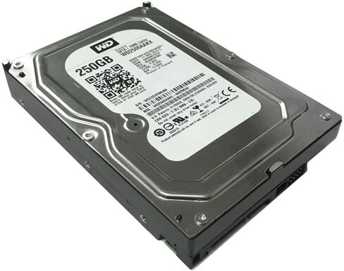 ويسترن ديجيتال كافيار بلو WD2500AAKX 250 جيجابايت 7200 دورة في الدقيقة 16 ميجابايت كاش ساتا 6.0 جيجابايت/ثانية 3.5 بوصة محرك الأقراص الصلبة الداخلي (متجدد) مع ضمان لمدة سنة واحدة in Kuwait