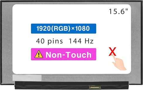 استبدال الشاشة لجهاز Acer Nitro 5 AN515-54 AN515-55 AN515-57 AN515-58 AN515-55-53E5 AN515-55-55M1 AN515-57-74TT N20C1 15.6 بوصة FHD 1920x1080 40 دبوس 144 هرتز LCD غير تعمل باللمس لوحة عرض الشاشة in Saudi Arabia