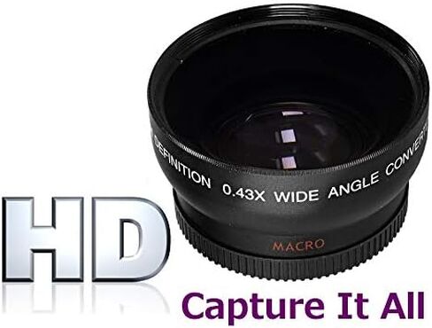 HD4 Optics Wide Angle with Macro Lens for Sony NEX-5N NEX5N (49mm Compatible) in Saudi Arabia