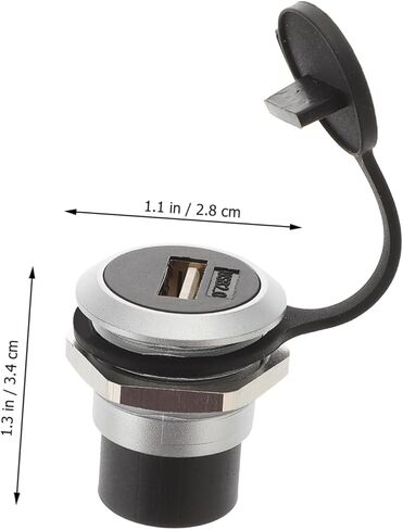 Jojofuny USB لوحة جبل مقرنة الحاجز جبل USB محول أنثى إلى أنثى قوي مقاومة للخدش نقل البيانات عالية السرعة in Kuwait