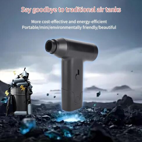 Air Duster, Cordless Air Blower, Electric Air Duster for Cleaning Keyboard & PC Car Outdoor Sports, Air Cleaning Kit, Handheld Cordless USB Duster Cleaner Car Dusters in Saudi Arabia