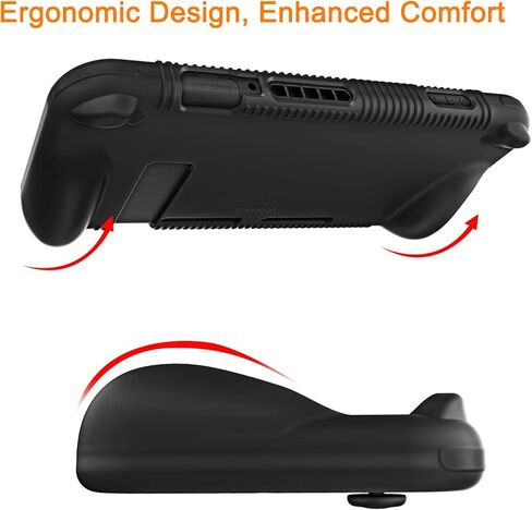 Fintie Bundle: Carrying Case for Nintendo Switch OLED Model 7.0"/Switch 6.2" with Game Card Slots & Inner Pocket + Soft Silicone Case, [Anti-Slip] [Shock Proof] Protective Cover with Ergonomic Grip in Saudi Arabia