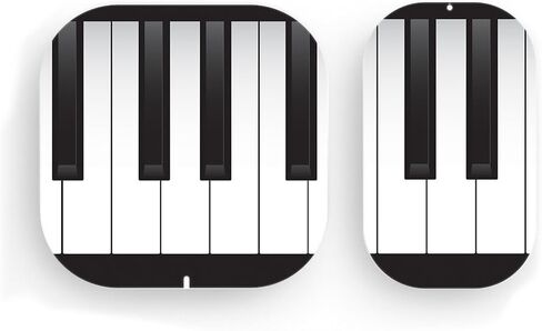 غلاف MightySkins متوافق مع نظام Eero Home WiFi + 1 منارة - مفاتيح البيانو | غطاء ملتف واقٍ ومتين وفريد ​​من نوعه من الفينيل | سهل التطبيق والإزالة وتغيير الأنماط | صنع في الولايات المتحدة الأمريكية in Kuwait