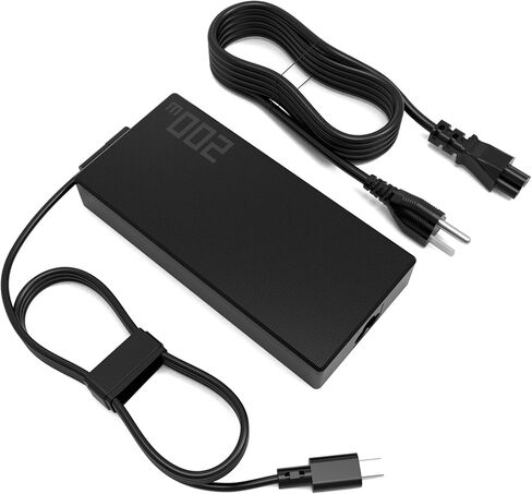 200W AC Charger Compatible with ASUS ROG Zephyrus G16 GA605 GU605 G14 GA403 ProArt P16 H7606 PX13 HN7306 Flow Z13 GZ302 Power Supply Adapter Cord in Saudi Arabia