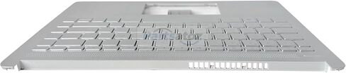 Palmrest Upper Case Top Cover Replacement for HP 14-DQ 14T-DQ 14S-DQ 14S-DR 14-FQ 14Z-FQ 14S-FQ Series Laptop Non-Backlit Keyboard Assembly L88200-001 Silver in Kuwait