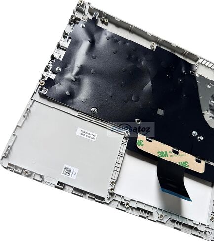 Palmrest Upper Case Top Cover Replacement for HP 14-DQ 14T-DQ 14S-DQ 14S-DR 14-FQ 14Z-FQ 14S-FQ Series Laptop Non-Backlit Keyboard Assembly L88200-001 Silver in Kuwait