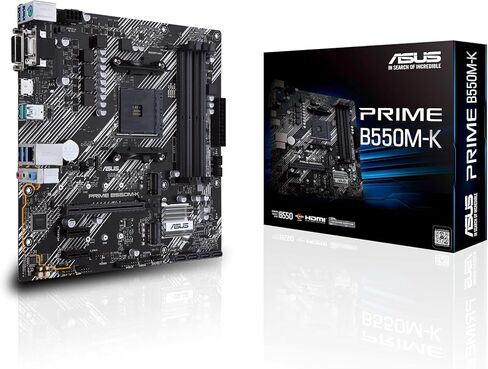 ASUS Prime B550M-K AMD B550 Socket AM4 Micro ATX DDR4-SDRAM Motherboard in Saudi Arabia