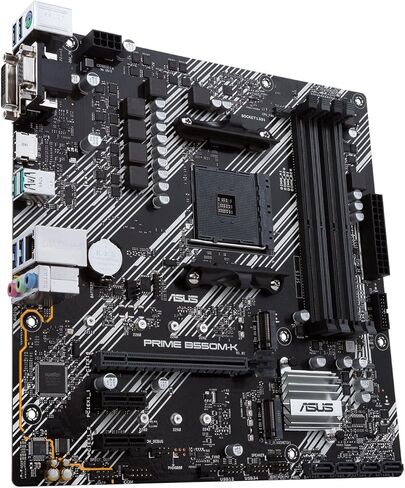 ASUS Prime B550M-K AMD B550 Socket AM4 Micro ATX DDR4-SDRAM Motherboard in Saudi Arabia