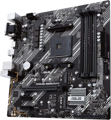ASUS Prime B550M-K AMD B550 Socket AM4 Micro ATX DDR4-SDRAM Motherboard in Saudi Arabia