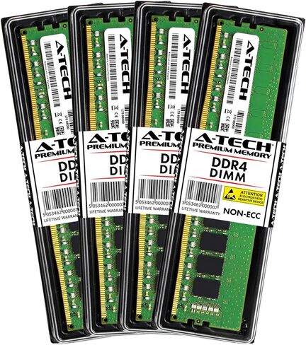 A-Tech 64GB Kit (4 x 16GB) for Dell XPS 8930 T8930 8920 T8920 8910 T8910 8900 T8900 Desktop Computer Memory Ram Modules in Saudi Arabia