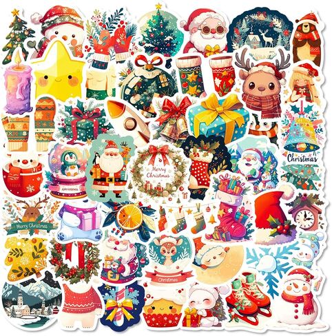 110PCS Cute Candy Stickers for Kids Adults, Candy Stickers for Scrapbook Journal Party Decoration, Waterproof Vinyl Sticker for Water Bottles Laptop Holiday Gift Party Favors in Saudi Arabia