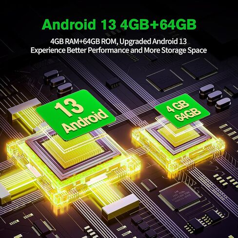 [4+64G] Android 13 Car Stereo with Wireless Apple Carplay & Android Auto for Toyota Camry 2015-2017 10.1" Touchscreen Radio Upgrade with AHD Camera,GPS Navigation,SWC,WiFi,FM,Bluetooth in Kuwait