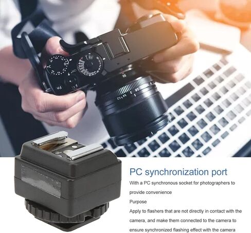 محول Sonew C N2 Flash Hot Shoe Mount مع منفذ مزامنة الكمبيوتر الشخصي لتوصيل كاميرا موثوق به وإعداد سهل in Kuwait