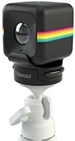 Polaroid Tripod Mount for the Polaroid CUBE, CUBE+ HD Action Lifestyle Camera – Universal Metal Insert Fits all Standard Tripods in Saudi Arabia