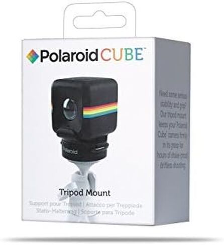 Polaroid Tripod Mount for the Polaroid CUBE, CUBE+ HD Action Lifestyle Camera – Universal Metal Insert Fits all Standard Tripods in Saudi Arabia