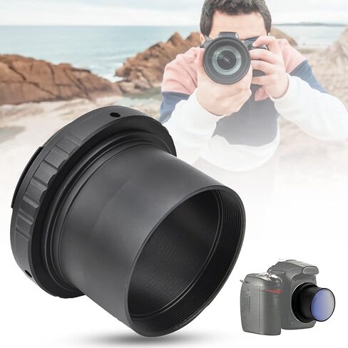 T2- Adapter Ring 2 Metal Precision Fit Reduces Reflections 2 Telescope Lens Adapter Ring for Home Use in Saudi Arabia