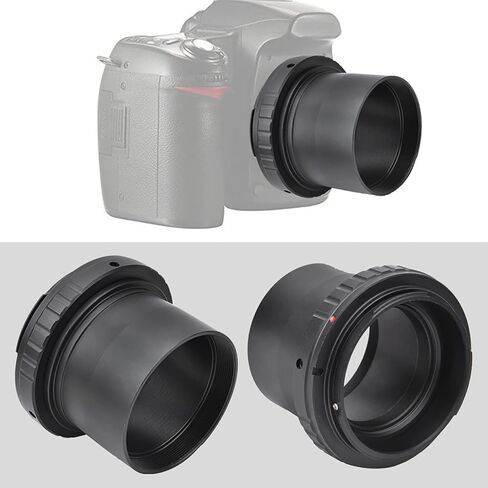 T2- Adapter Ring 2 Metal Precision Fit Reduces Reflections 2 Telescope Lens Adapter Ring for Home Use in Saudi Arabia