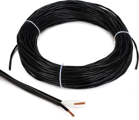 RapcoHorizon CM-12/2.K Bulk Install Speaker Wire - Black 250 Foot in Saudi Arabia